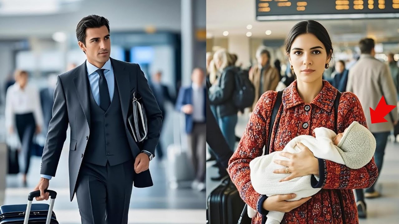O BILIONÁRIO ESTAVA PRESTES A PARTIR, ATÉ VER SUA EX-AMANTE NA ESTAÇÃO COM UM BEBÊ NOS BRAÇOS