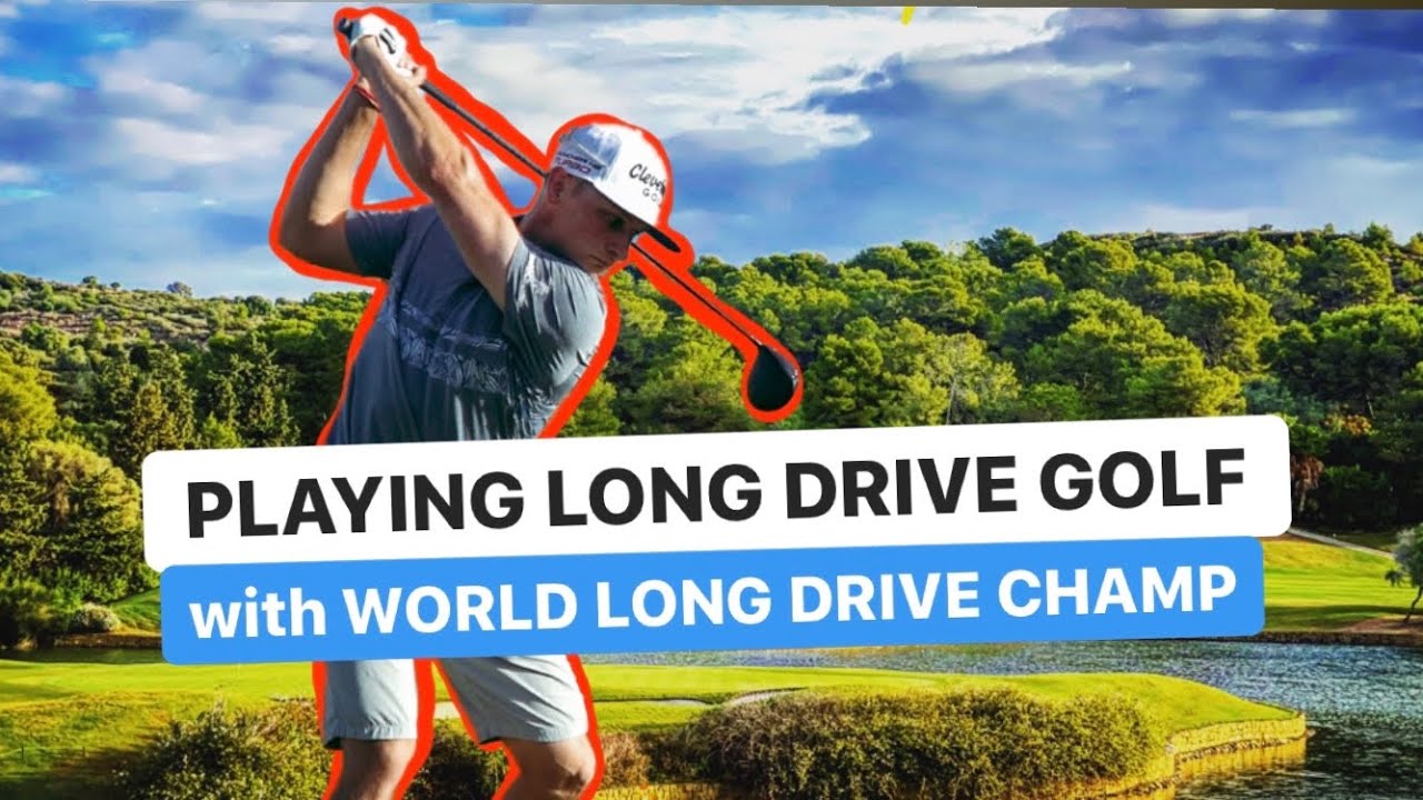 PLAYING LONG DRIVE GOLF WITH WORLD LONG DRIVE CHAMP JAMIE SADLOWSKI