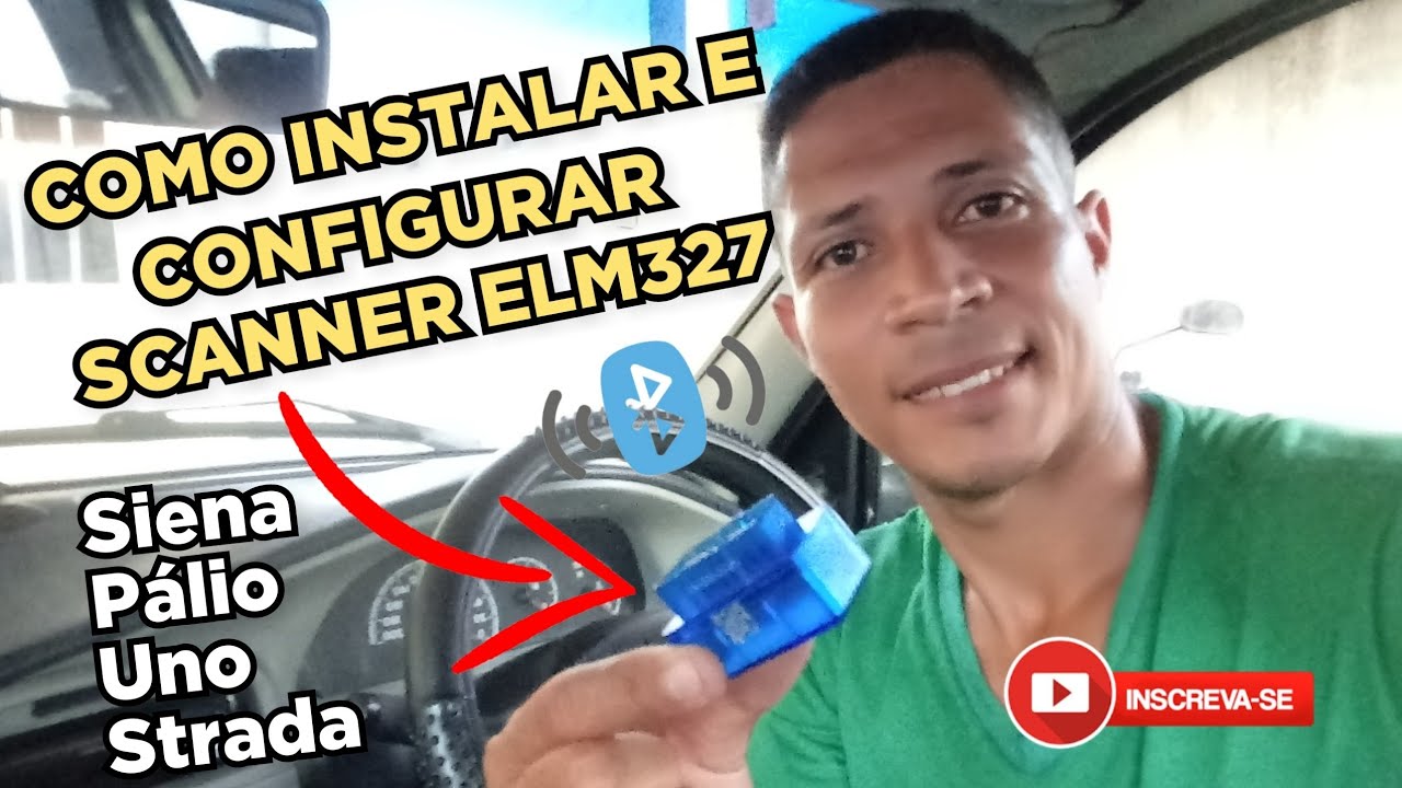 Como conectar e configurar o  scanner bluetooth ELM327 obd2 no Siena, Palio, Uno, Strada e outros.