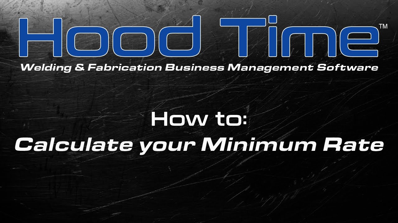 Are You Pricing Your Welding Business to Failure? (Calculate Your Minimum Rate)