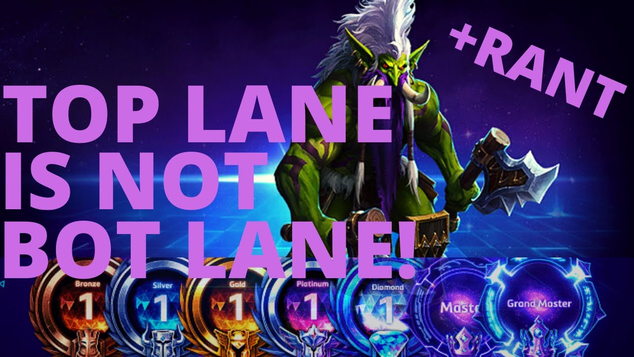 Zuljin Tazdingo - TOP LANE IS NOT BOTTOM LANE + RANT! - Masters B2GM Season 4