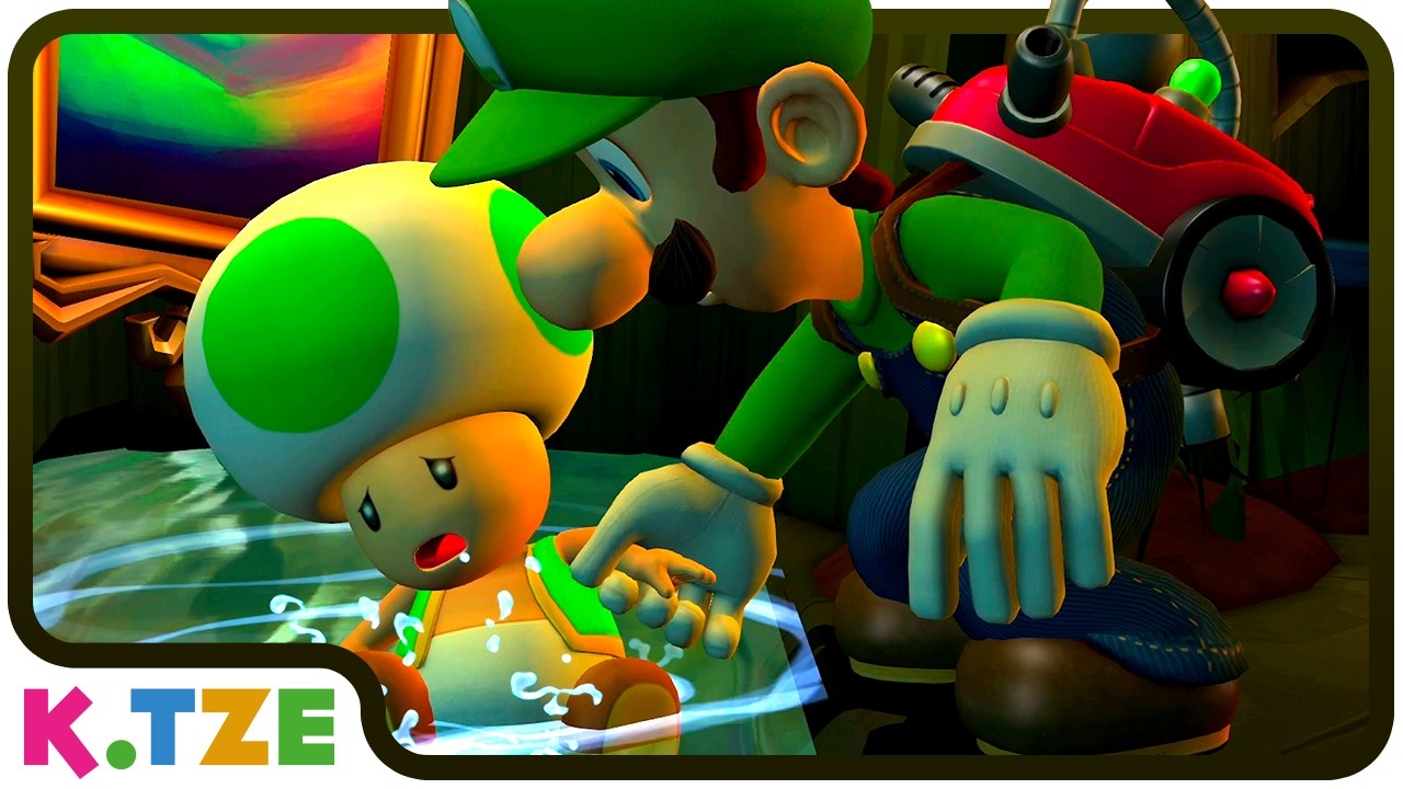 Toad treibt im Wasser 😄😂 Luigi's Mansion 2 HD | Folge 33