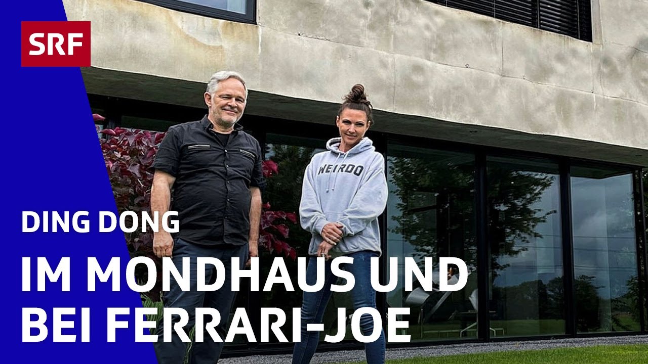 Im Mondhaus und bei Ferrari-Joe | Ding Dong - Zeig mir dein Zuhause | SRF