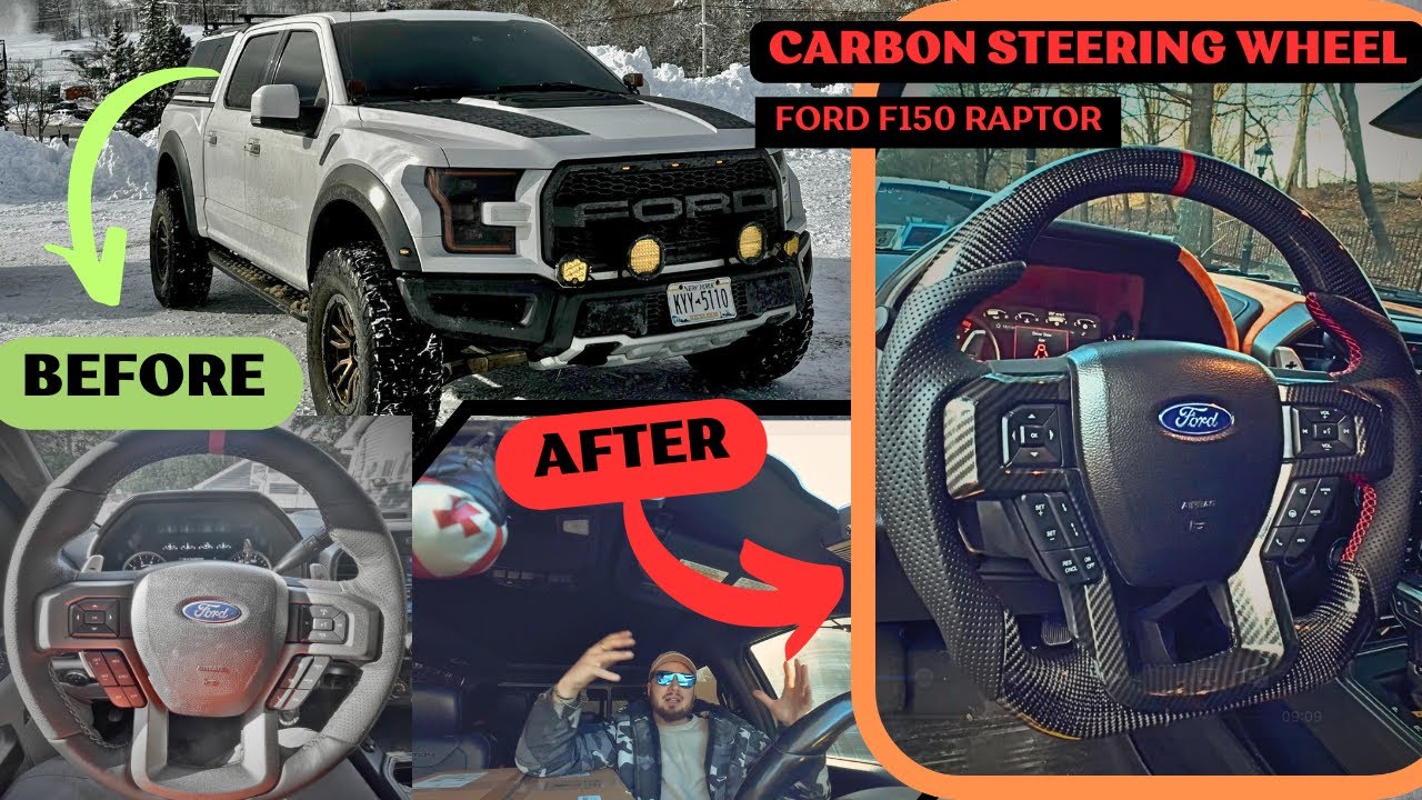 Ford F-150 RAPTOR Steering Wheel Replacement ( Complete Guide!!!)