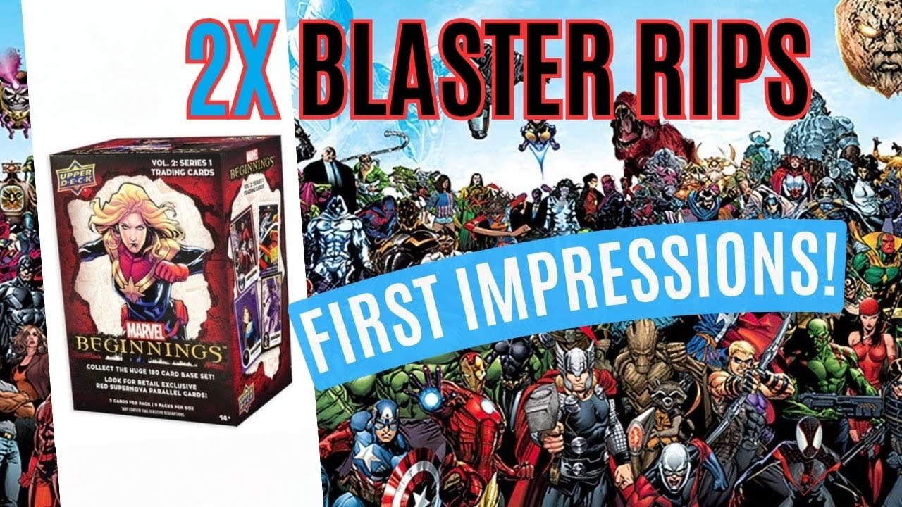 Marvel beginnings Vol 2 series 1 Ripping 2 boxes! | First Impressions