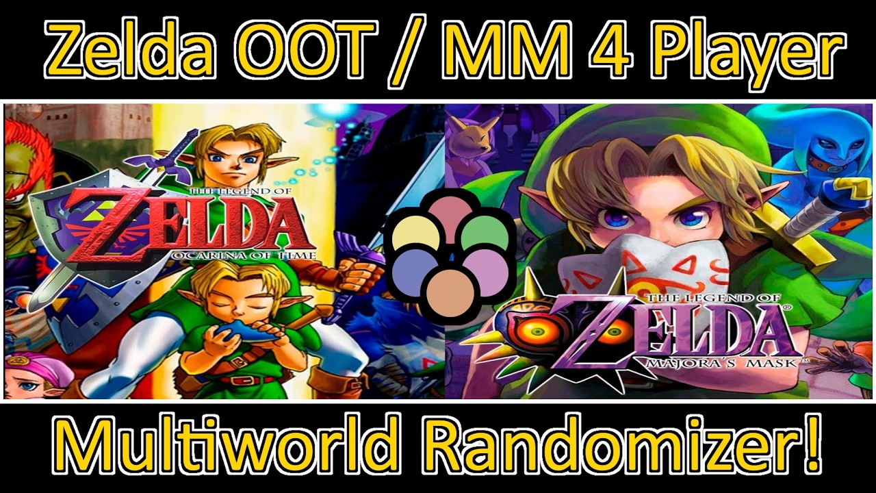 Ocarina of Time / Majoras Mask 4 Player Multiworld Rando!
