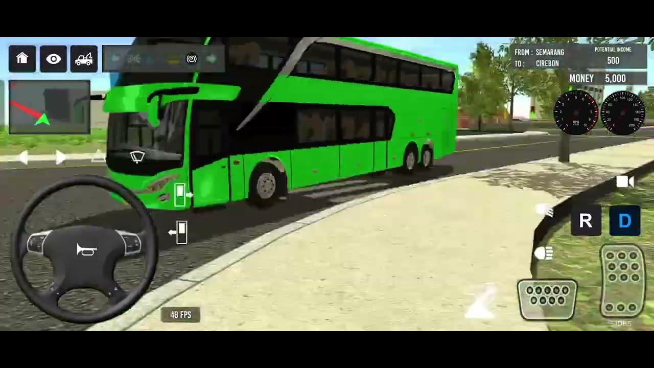 🤫 BUS Simulator Indonesia || new euro coach bus simulator Indonesia || new euro trock bus #simulator