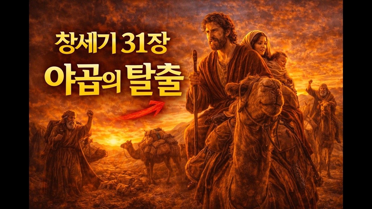 창세기 31장 성경읽기 | 라반을 떠나는 야곱 | 쉬운성경 낭독