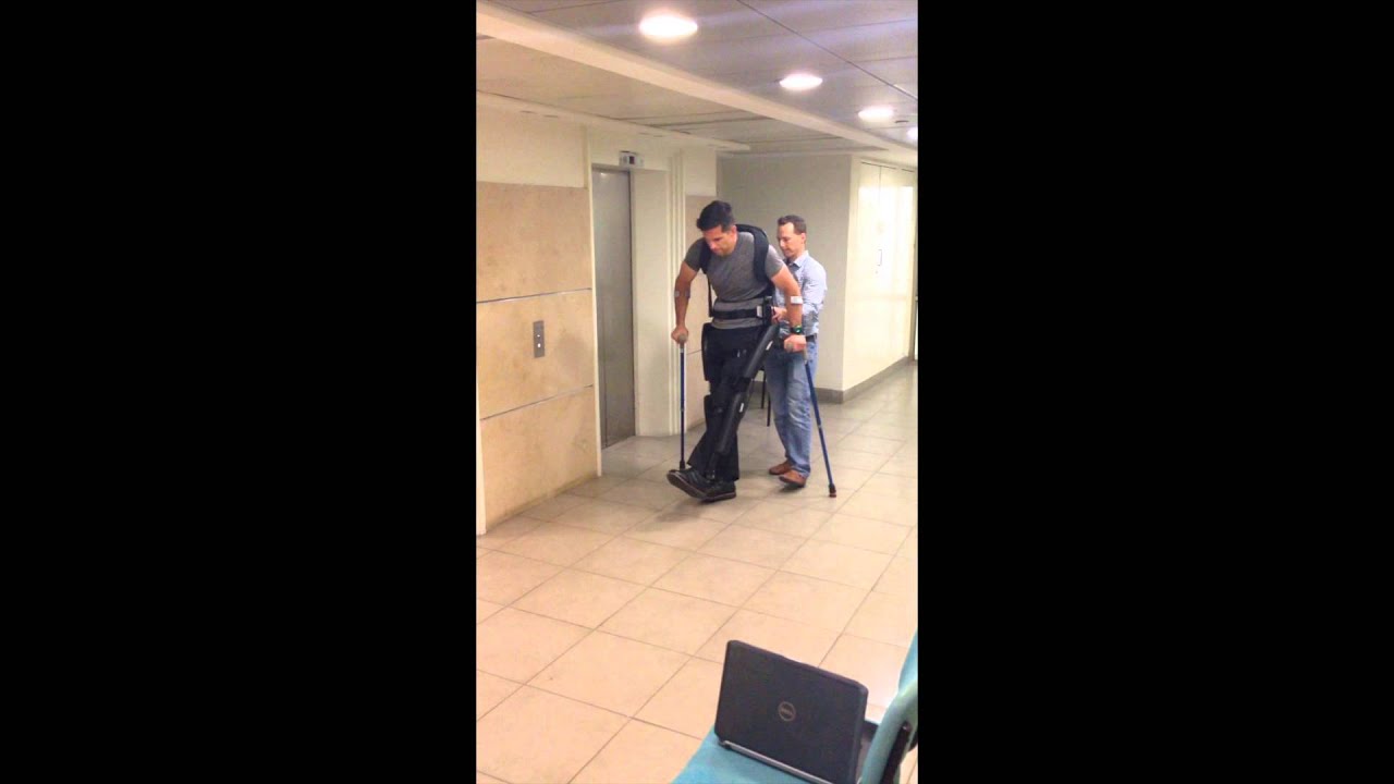 Derek Herrera Argo ReWalk Exo Skeleton Elevator Training