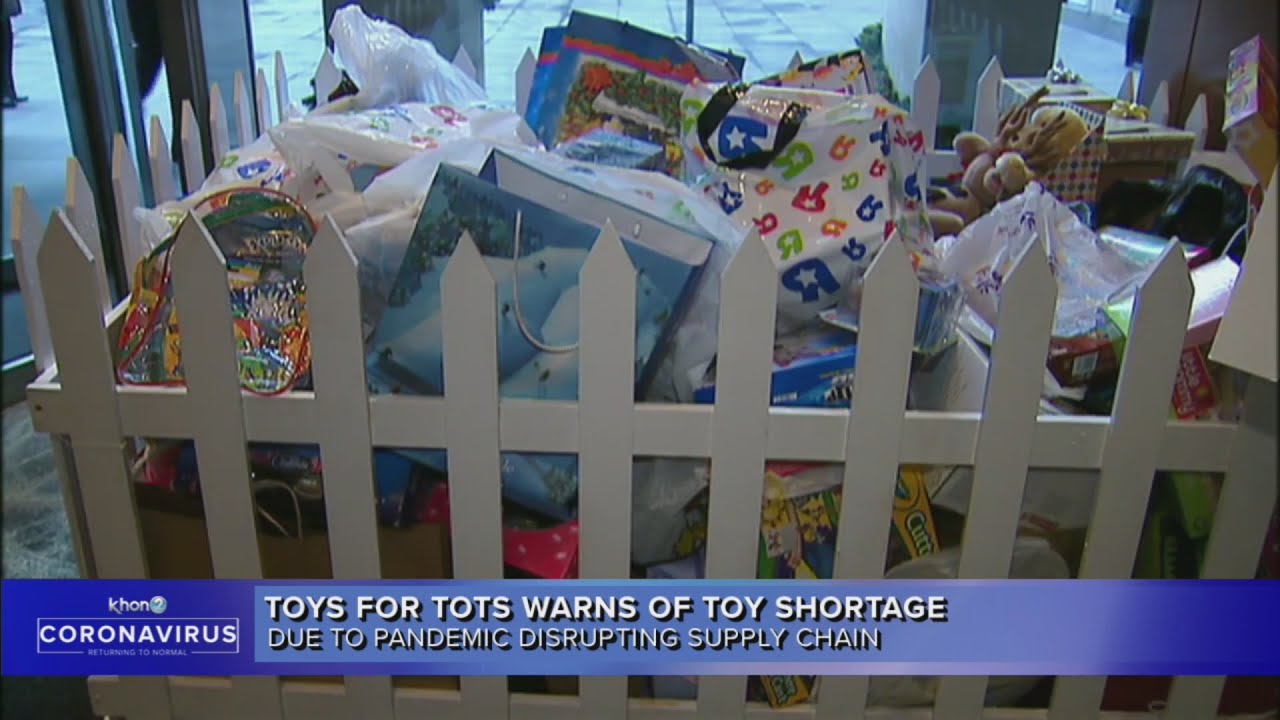 Toys for Tots warns of toy shortage