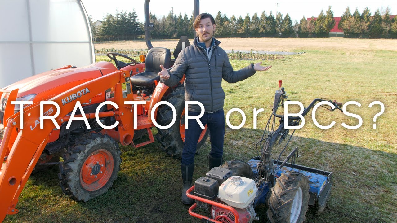Should You Use a Tractor or a BCS?