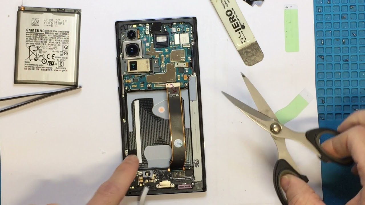 Sostituzione display Samsung Galaxy note 20 Ultra 5G