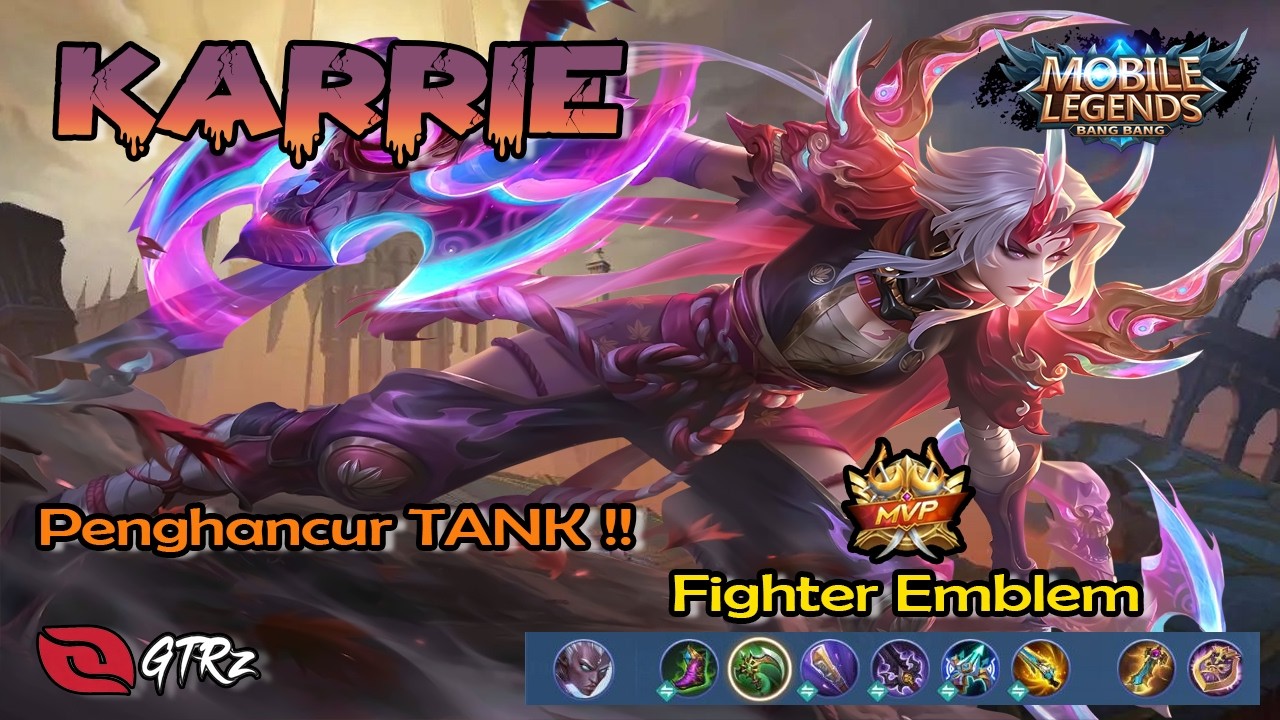 KARRIE PENGHANCUR TANK!! HP TEBAL LANGSUNG MELELEH 😱 | MLBB