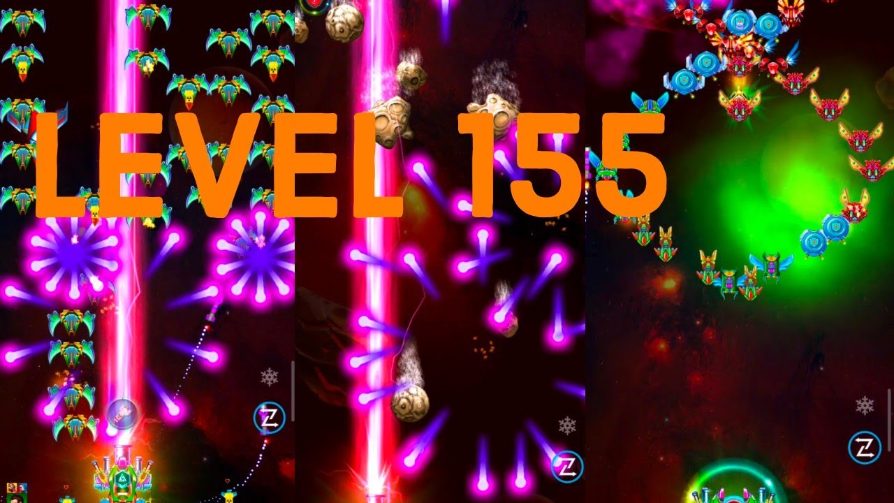 Galaxy Attack Alien Shooter Campaign Level 155 New 2022 | Mobile View By Zambario Gamers
