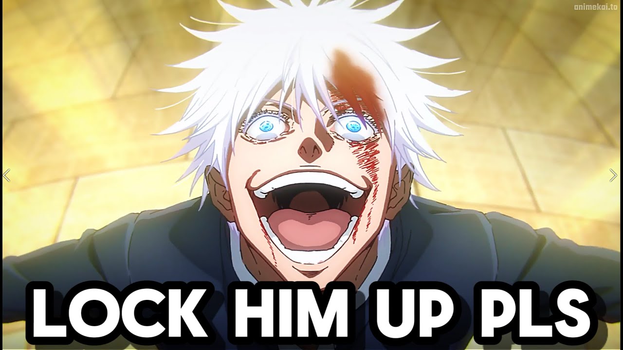 GOJO IS ON DEMON TIMING                            #jujutsukaisen #jjk #anime