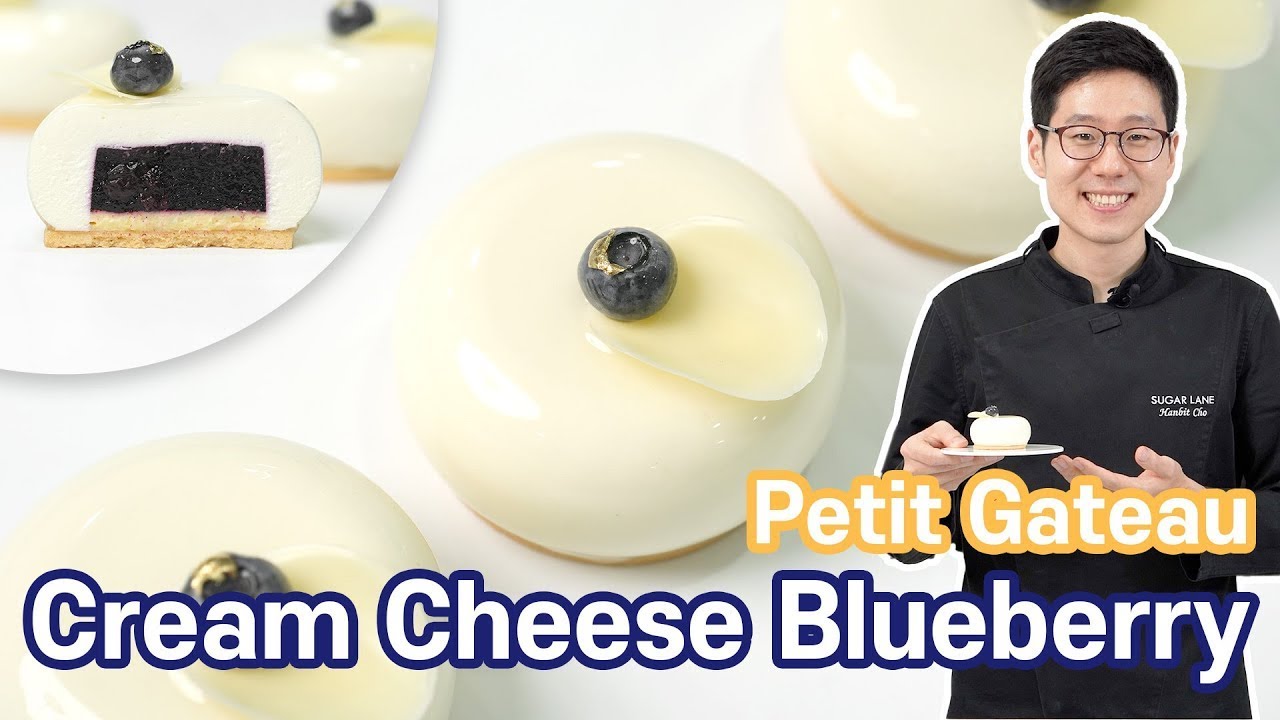 Сливочный сыр с черникой Petit Gateau