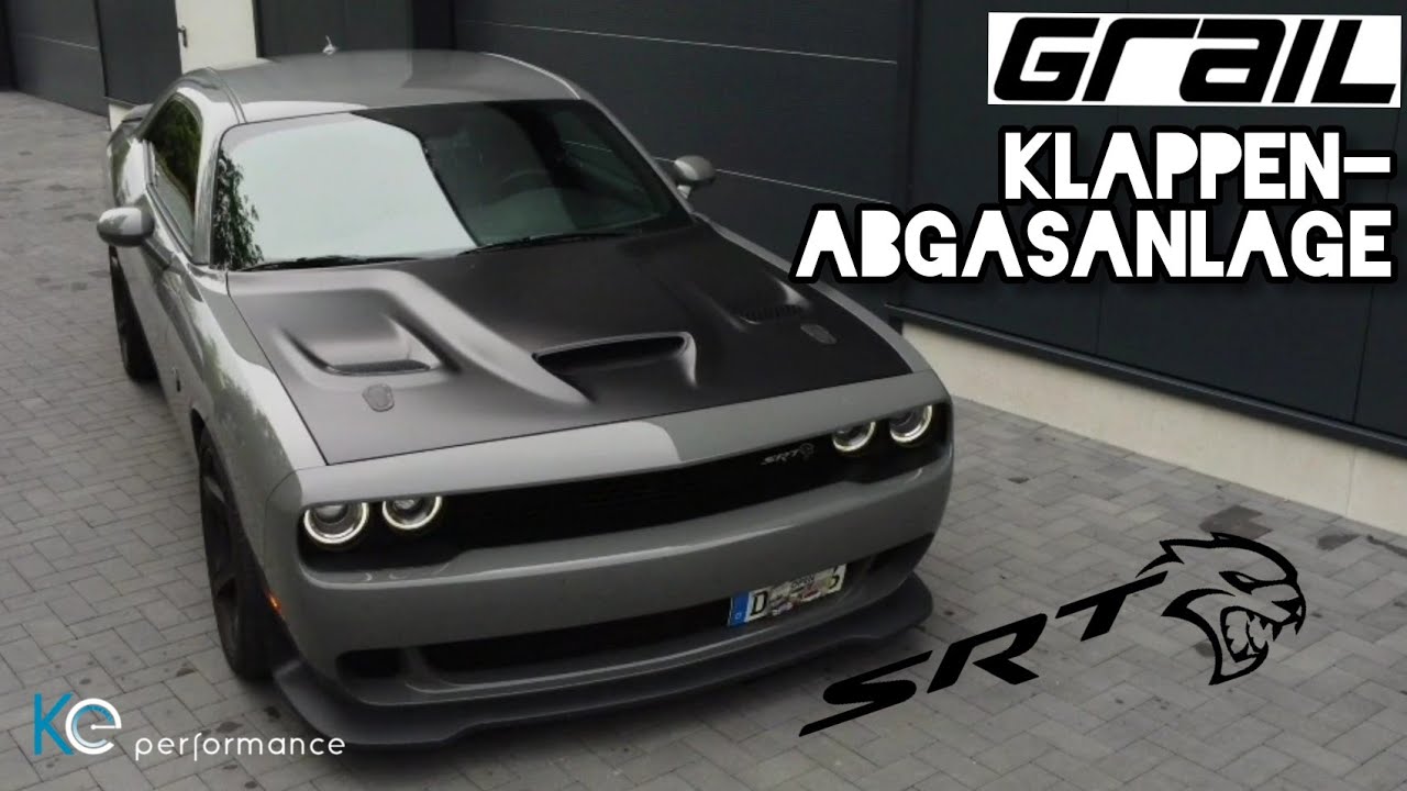 Sound Dodge Challenger SRT Hellcat GRAIL Klappenabgasanlage / KE-PERFORMANCE