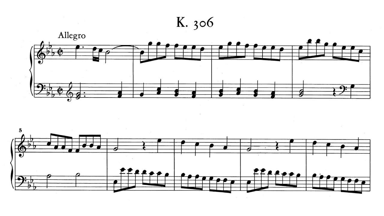Scarlatti: Keyboard Sonata in E♭ major, K.306