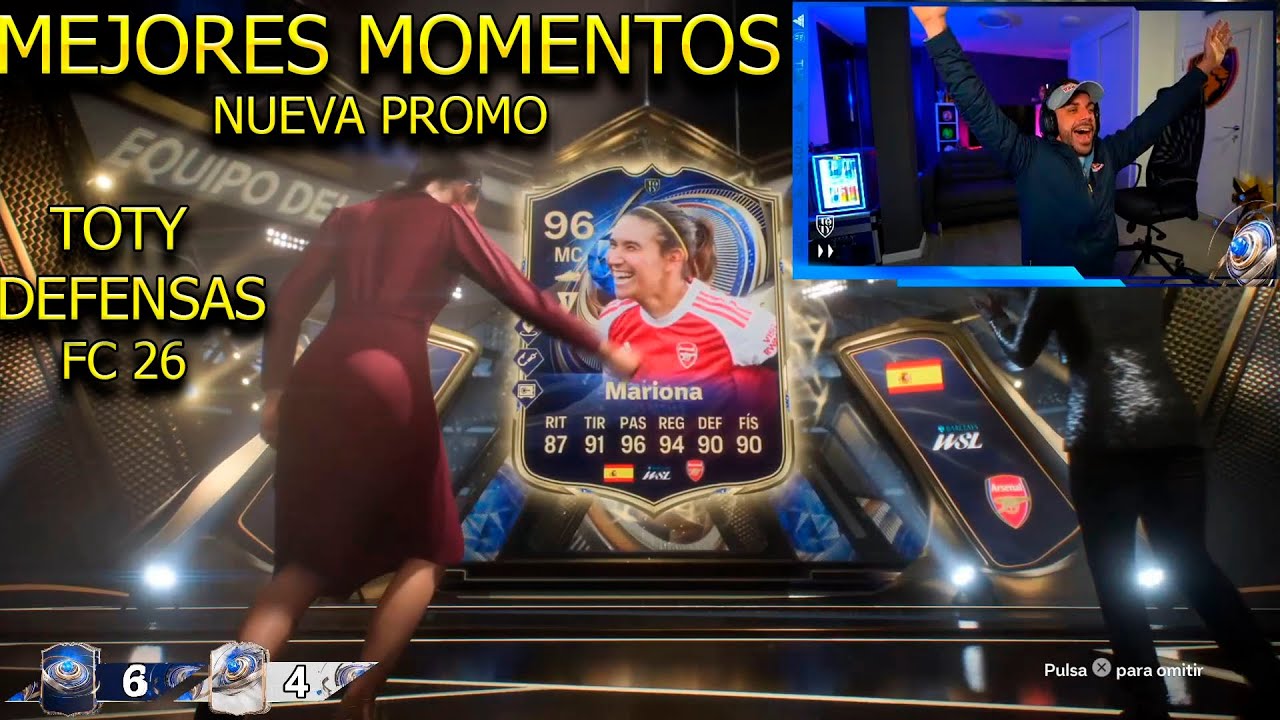 DjMaRiiO MEJORES MOMENTOS DE LOS TOTY DEFENSAS Y PORTEROS EN EA SPORTS FC 26