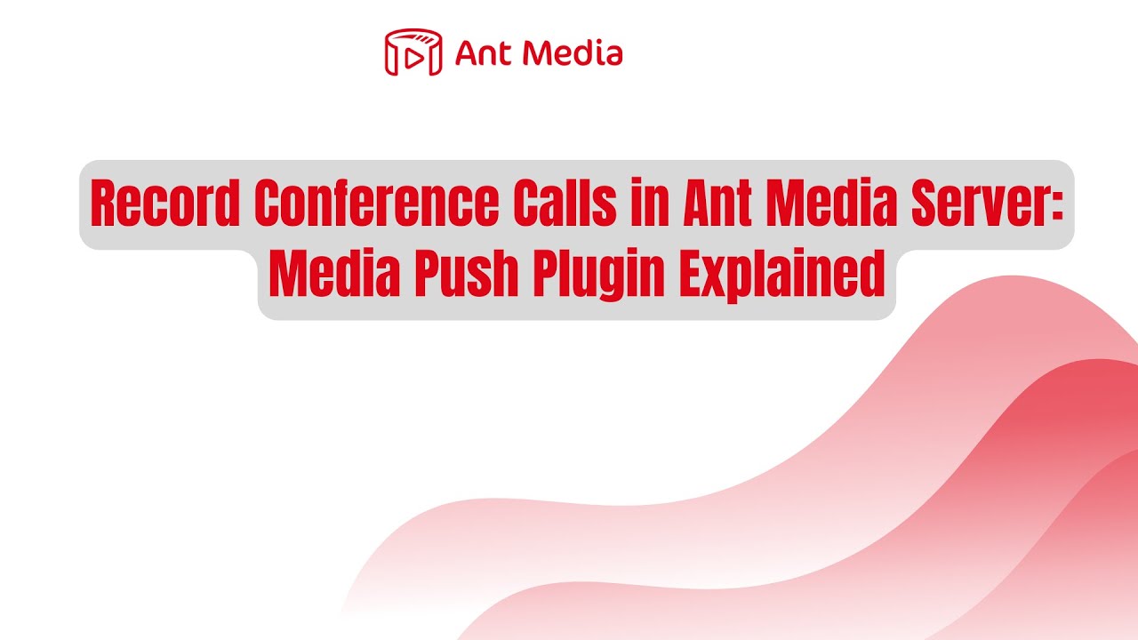How to Record WebRTC Conference Rooms Using Ant Media Server | Google Meet–Like Recording