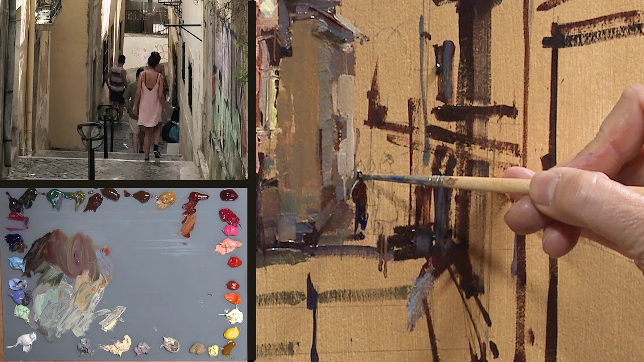 Painting the Impressionist Street Scene with Michele Usibelli