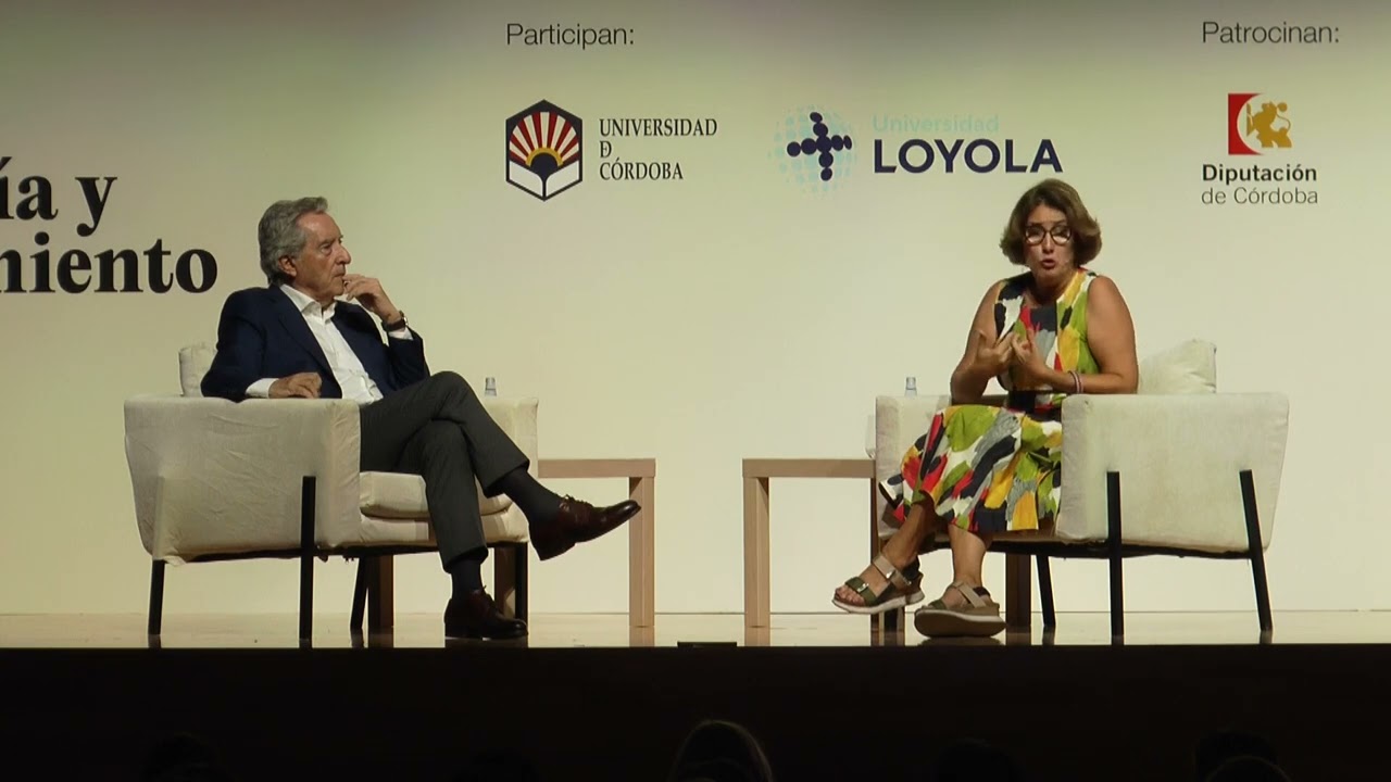 Congreso Sabiduría y Conocimiento 2023. Diálogo de Iñaki Gabilondo y Montserrat Domínguez.