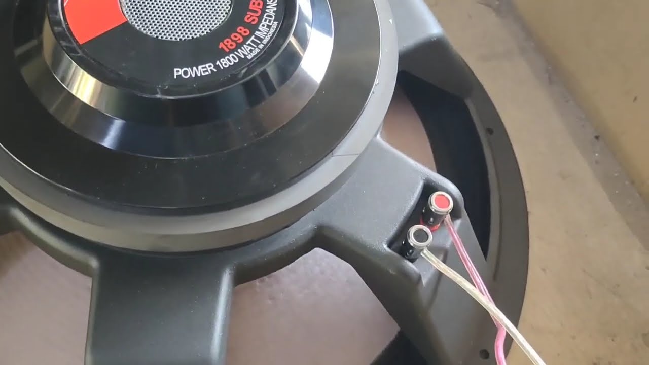 review komponen speaker 1898 sub black spider mantab