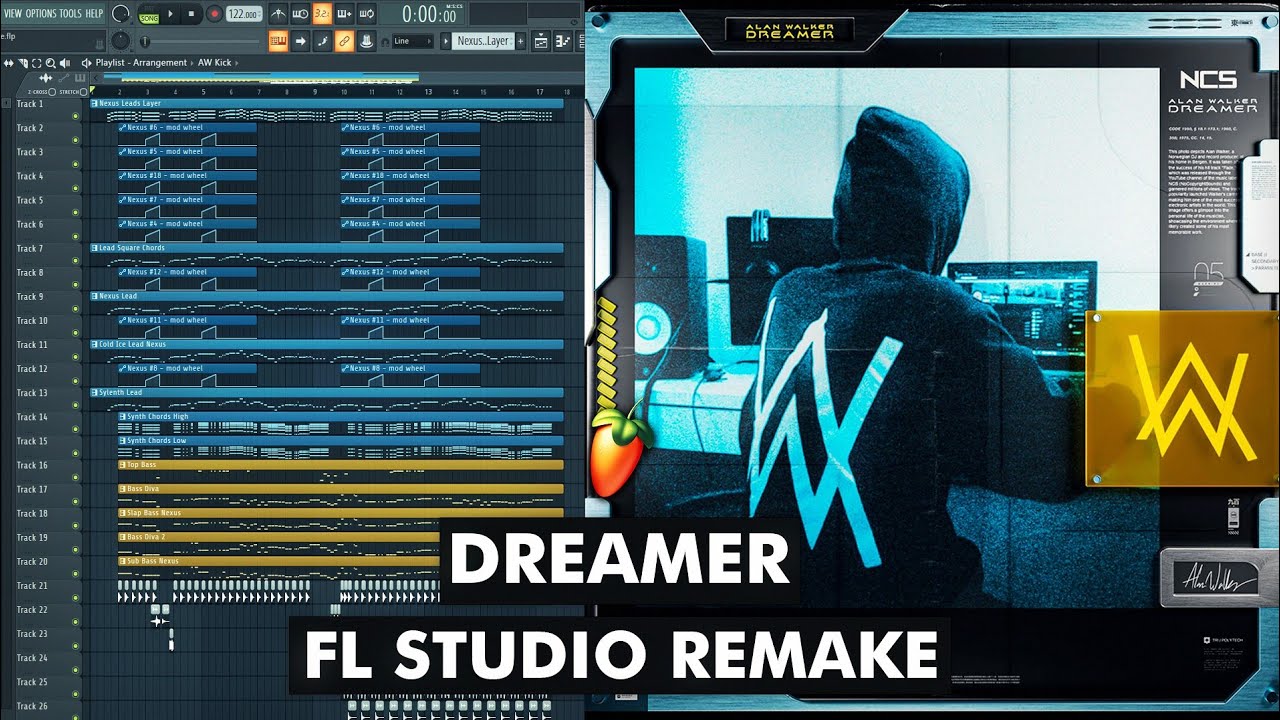 Alan Walker - Dreamer (FL Studio Remake) | Most Accurate Remake!