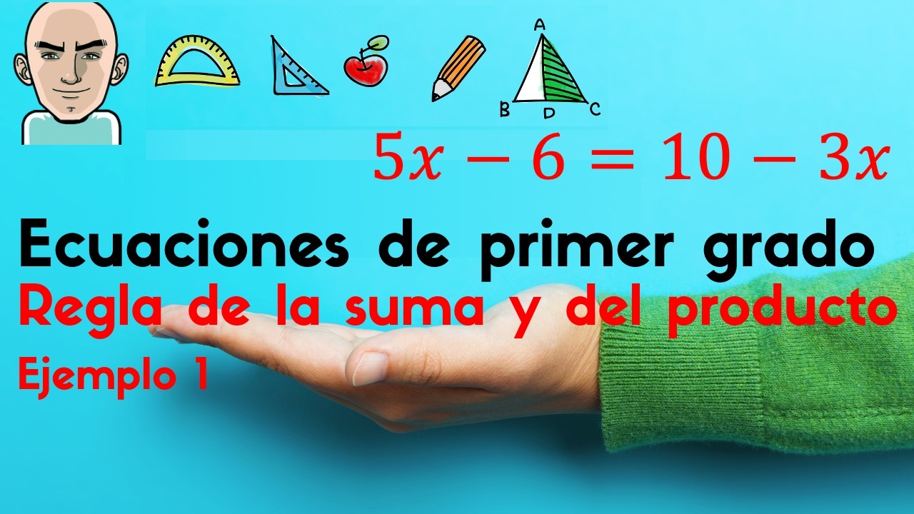 Cómo resolver ecuaciones con la regla de la suma y la del producto | Matemáticas 1º y 2º de ESO