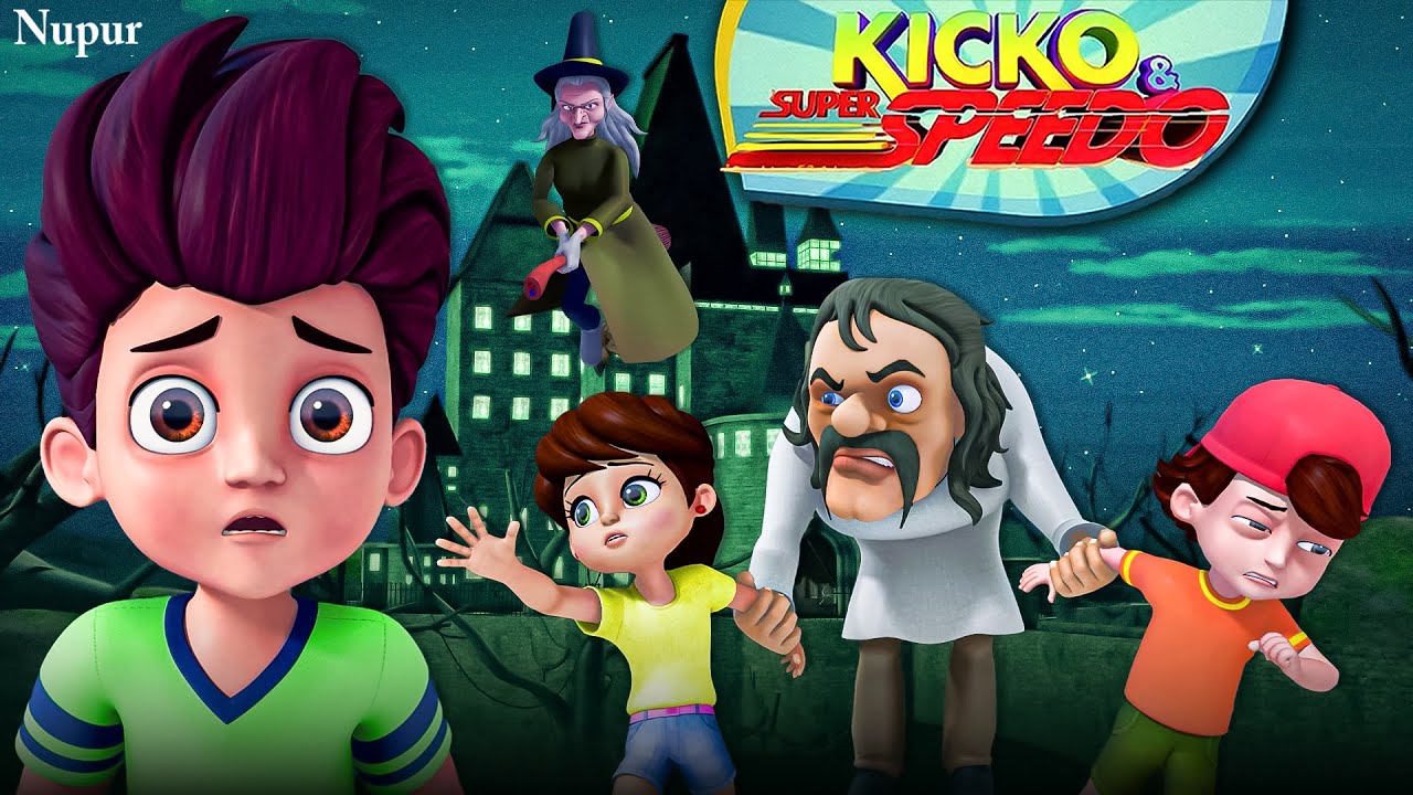 भूत ने फंसाया Kicko के दोस्तों को अपने जाल में | Kicko And Super Speedo New Episode | Hindi Cartoon