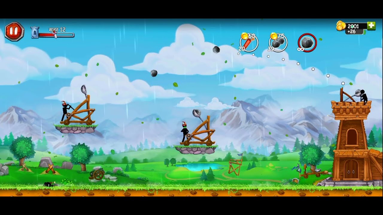 The Catapult 3 games play ▶️💯 level 😂 super excited game 🎯