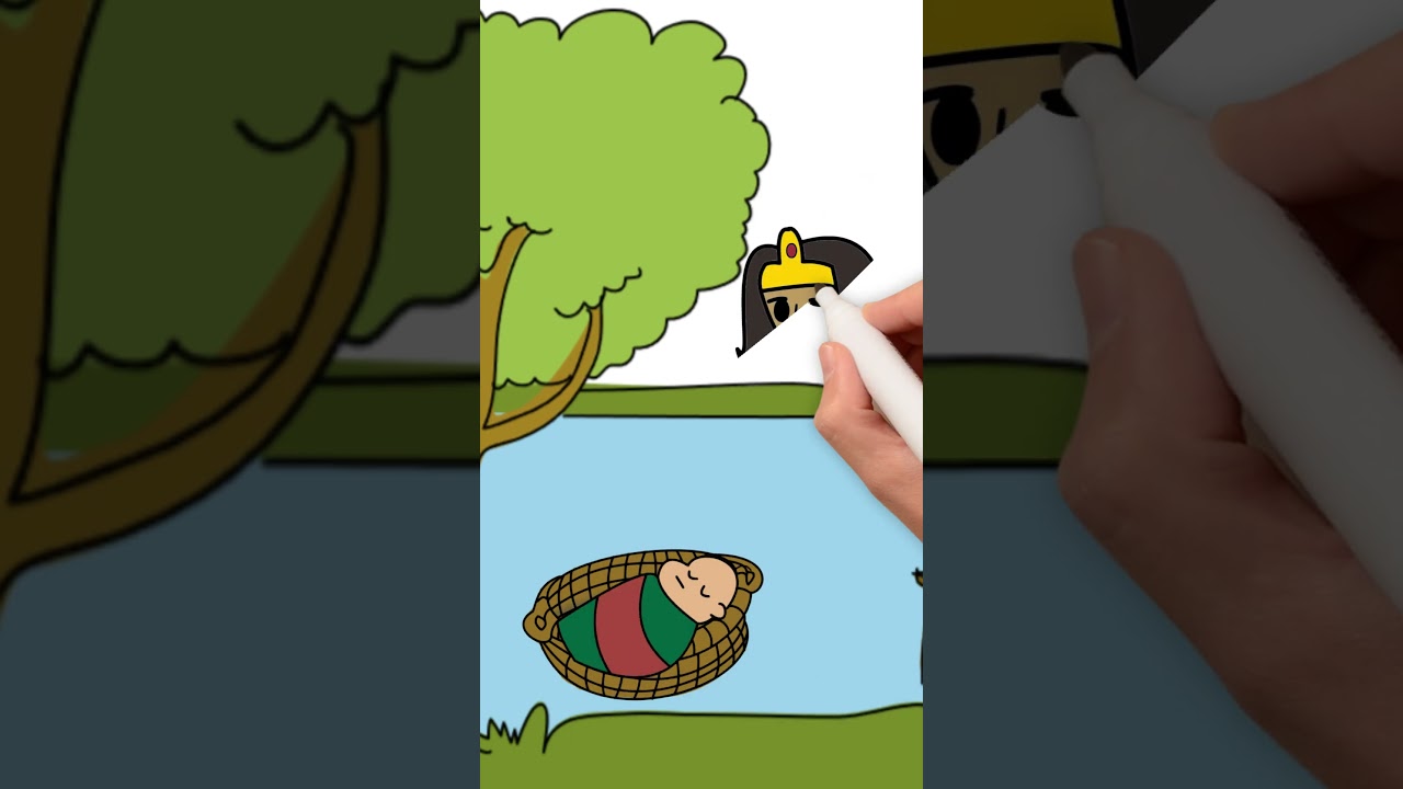 QUEM FOI MOIS&Eacute;S?  #infantil #biblia #crian&ccedil;as #moises