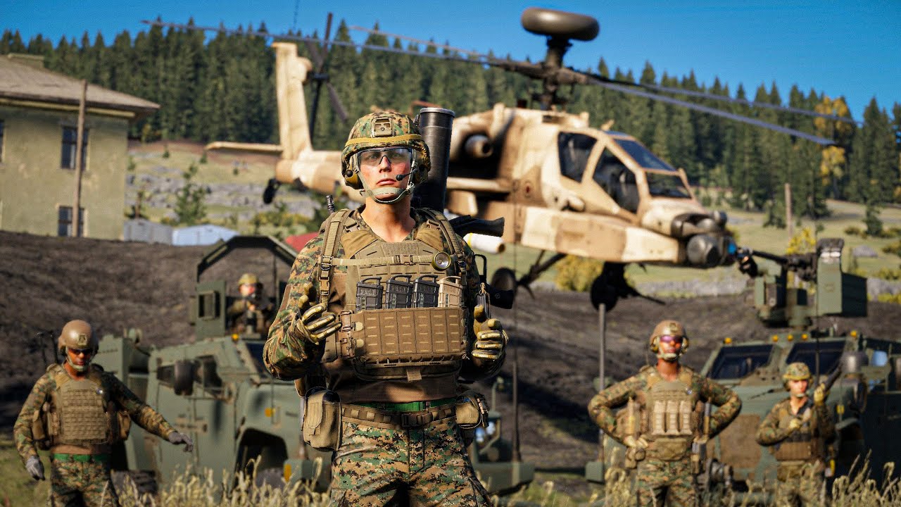 КОМАНДНАЯ РАБОТА В ARMA REFORGER