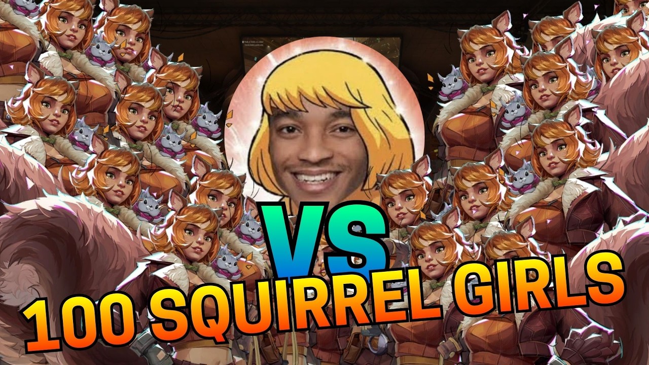100 Squirrel Girls VS E-Man [Full Livestream]