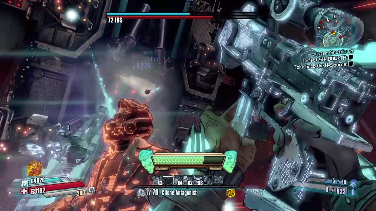 Borderlands TPS - Shadow Trap Lvl 70 Full Solo Kill