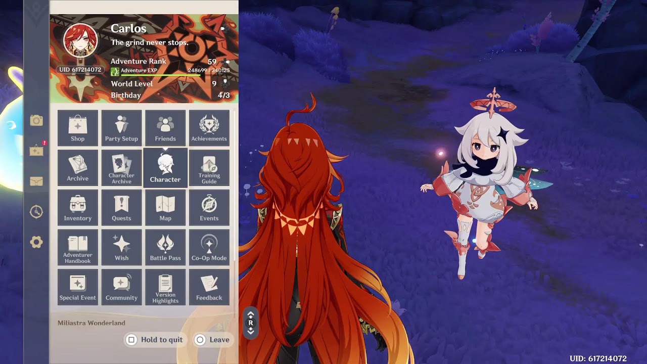 Genshin grind