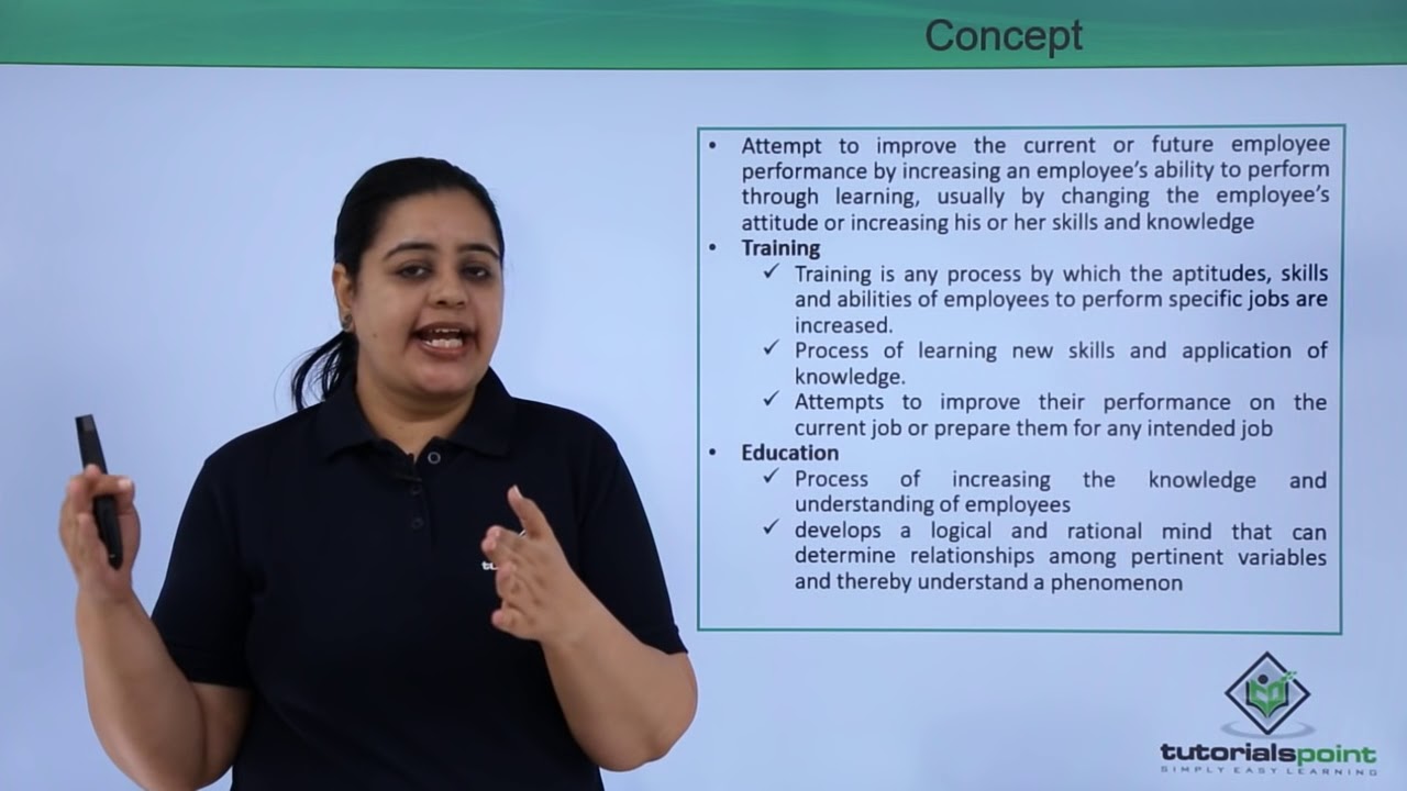 Class 12th – Training and Development | Business Studies | Tutorials Point