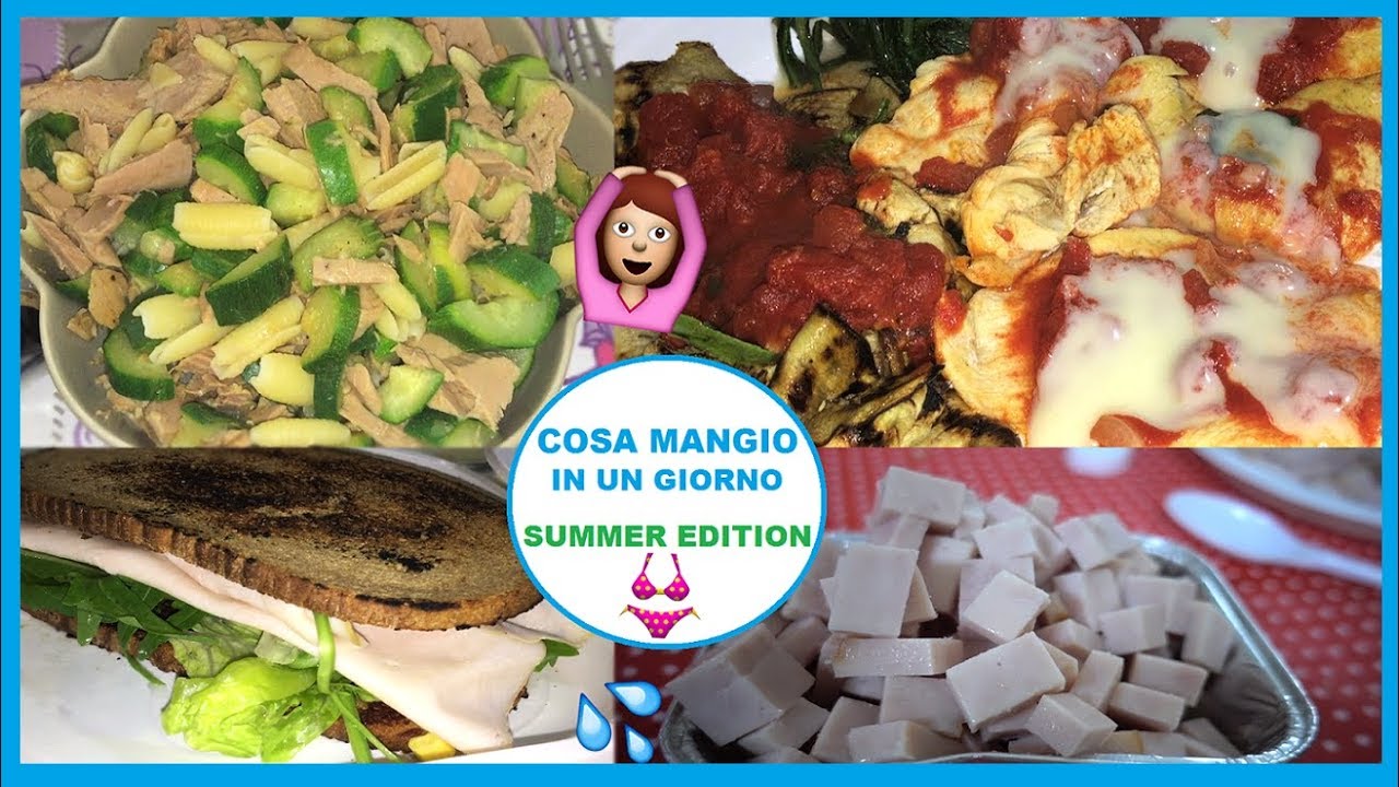 COSA MANGIO IN UN GIORNO?? SUMMER EDITION 👙 | Carlitadolce