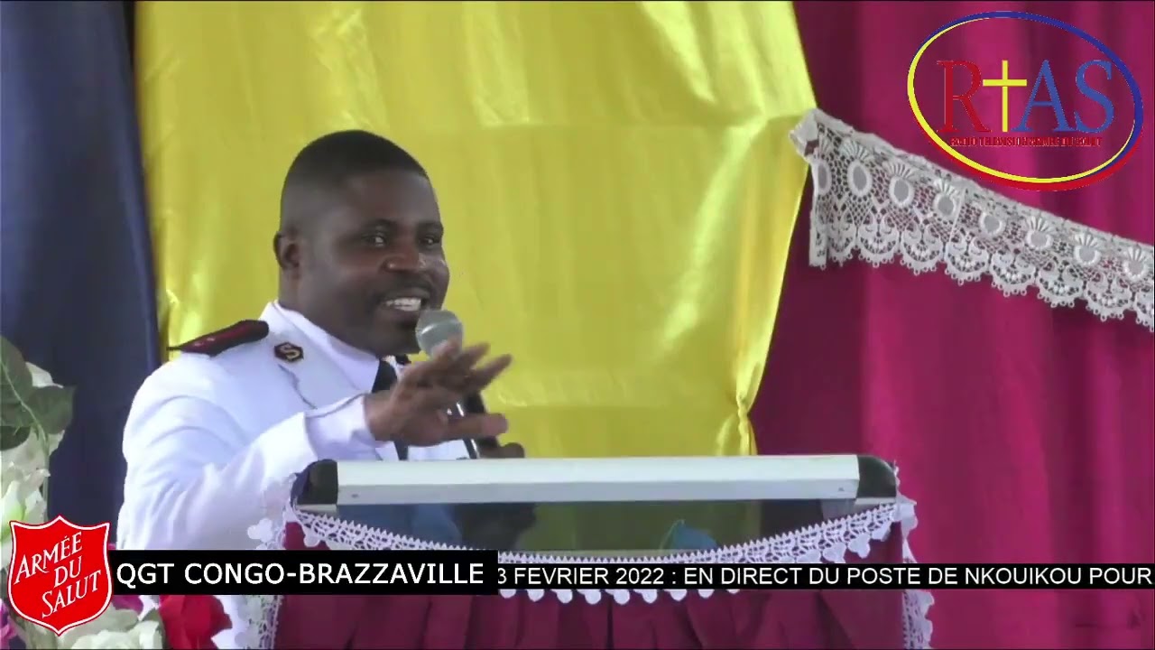 ARMEE DU SALUT/ CULTE D'INSTALLATION DES LEADERS DIVISIONNAIRE DE POINTE-NOIRE /LES CNES KOUOUISSANA