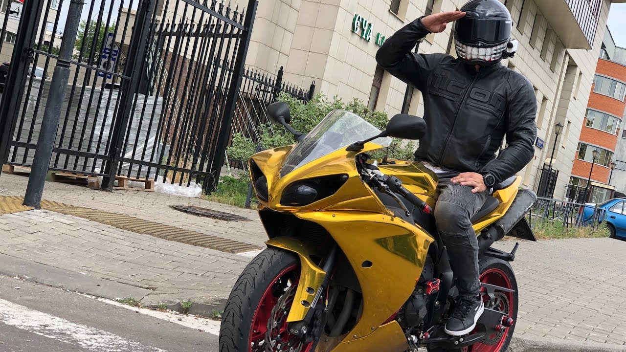 Шашки по Москве на Yamaha R1 | Ночная покатуха