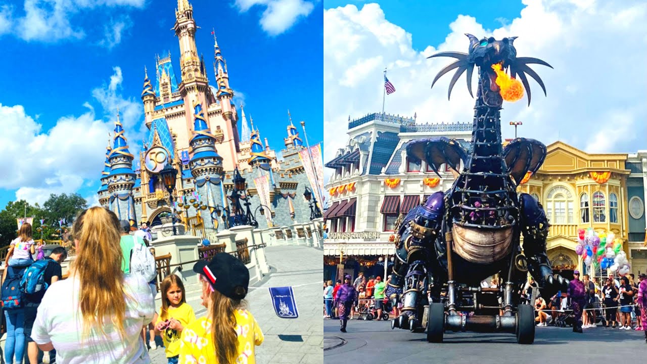 Walt Disney World vacation | Magic Kingdom Veteran THUNDERBIRD fly over and Celebration | Day 14