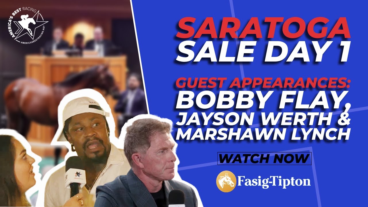 Saratoga Sale LIVE from Fasig-Tipton: Monday, August 4