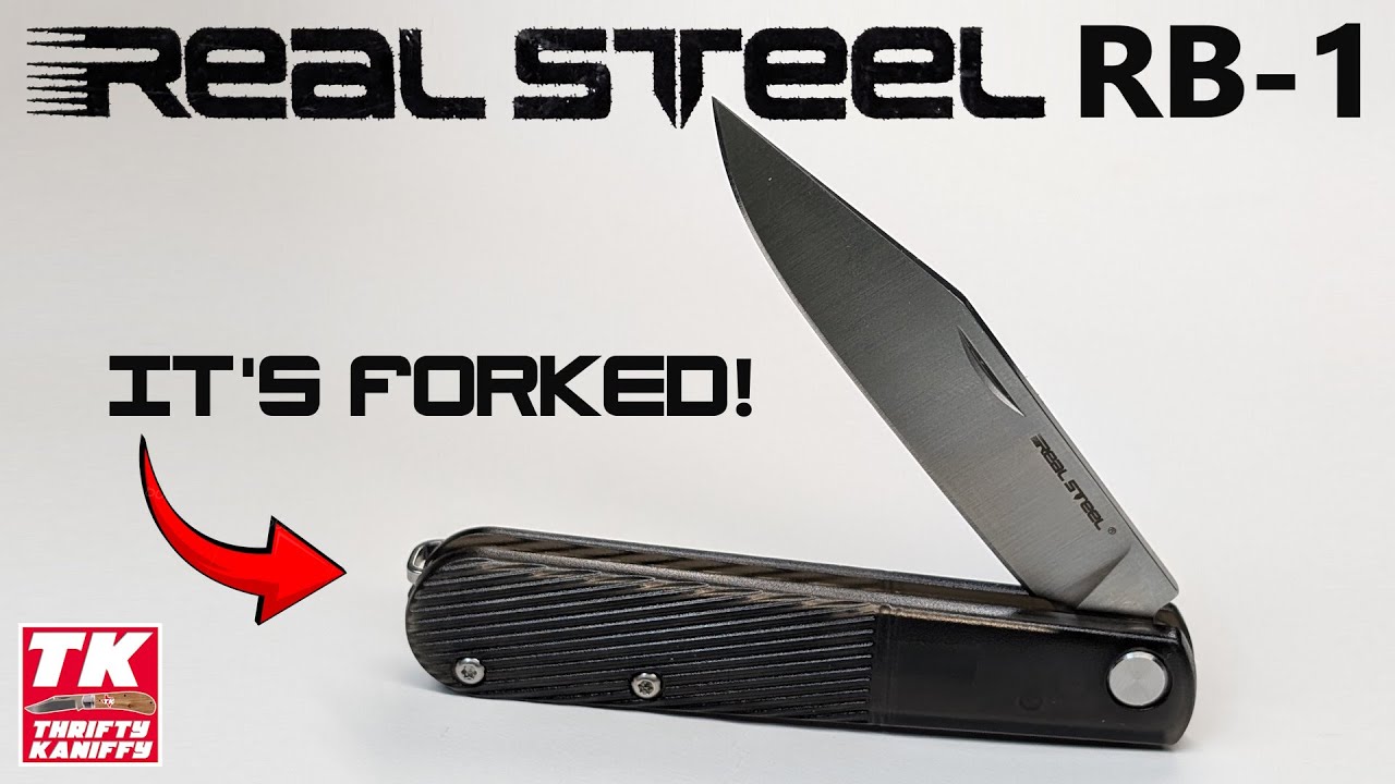Real Steel RB-1 Barlow Clip Point Pocket Knife