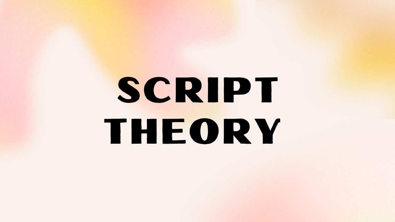 Script Theory | Importance in Language understanding | by Roger Schank | Explanation Iqra Jabeen