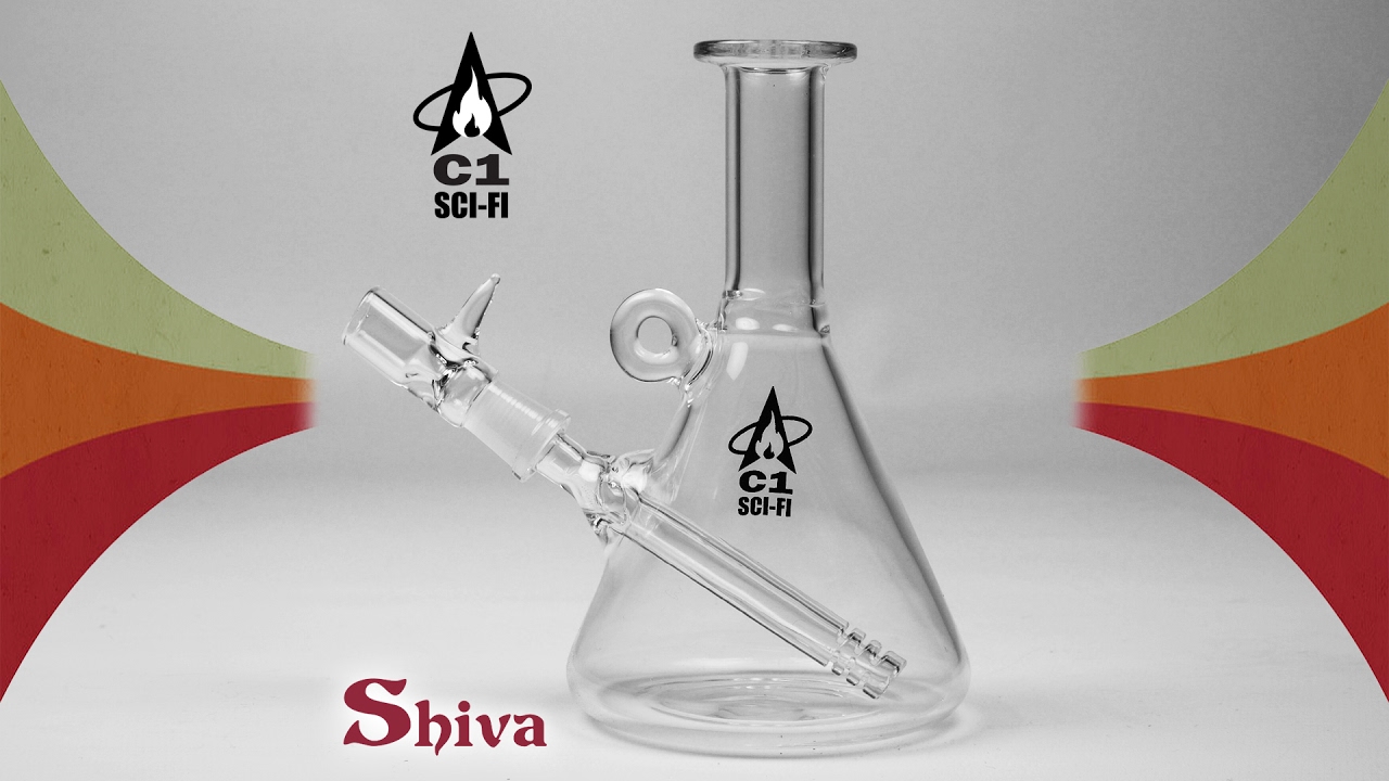 Cheeky One Sci-Fi Conical Mini Bong : Shiva Online