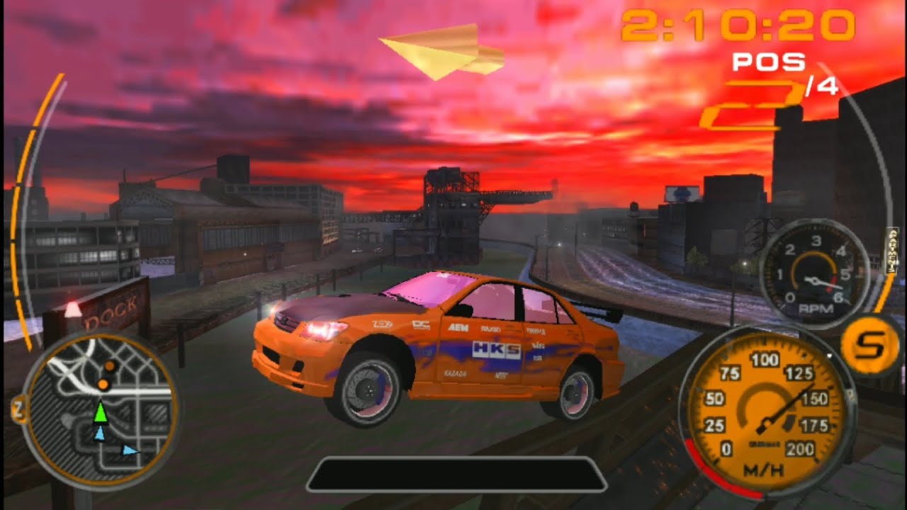 Midnight Club 3: Dub Edition - Lexus IS300 Gameplay 