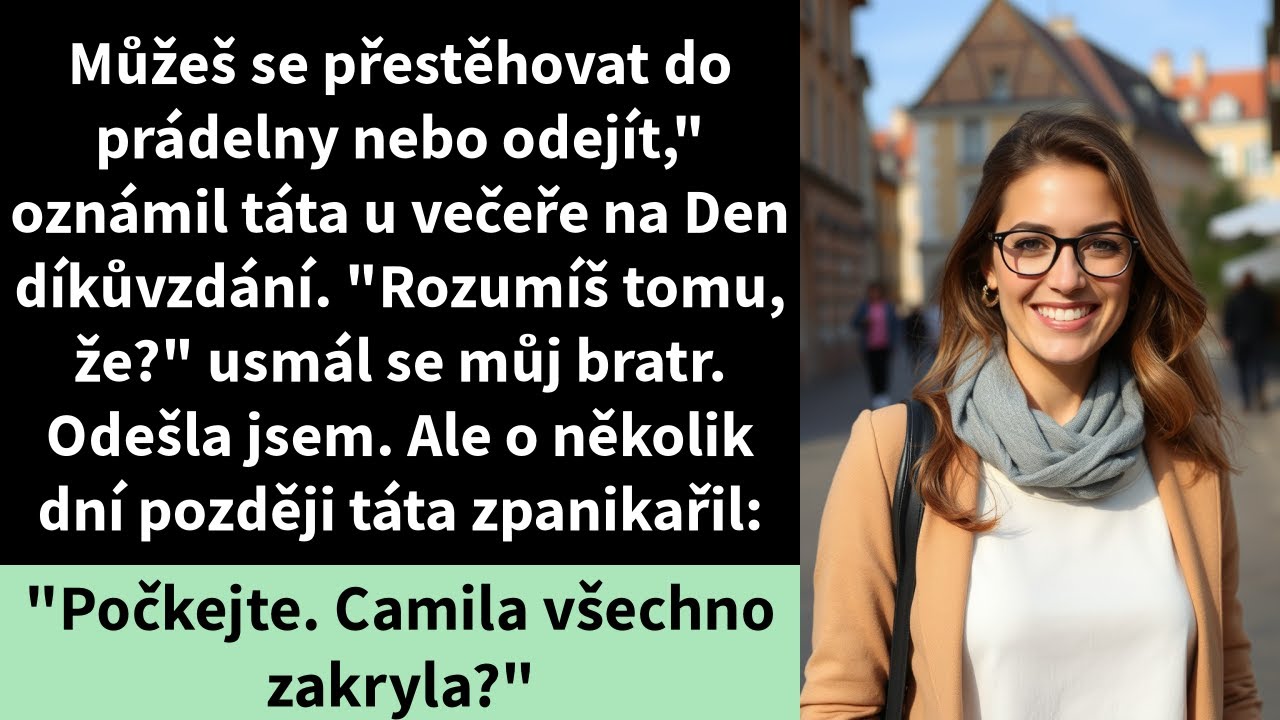 Můžeš se přestěhovat do prádelny nebo odejít,