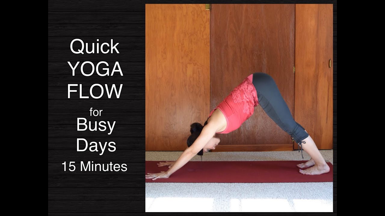 Quick 15 Minute Yoga Flow Routine for Busy Days