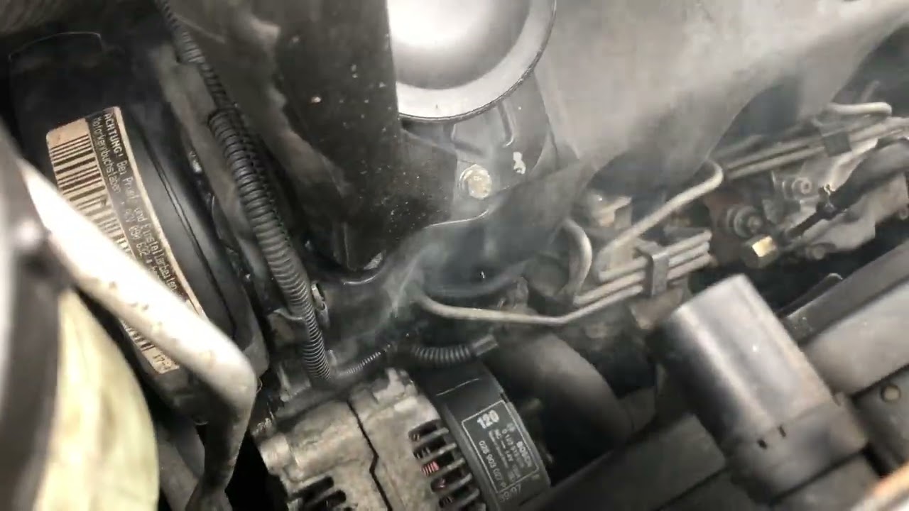 Motorschaden VW Bus T4 TDI wie f&uuml;hlt sich das an - massive engine break down  how does that feel