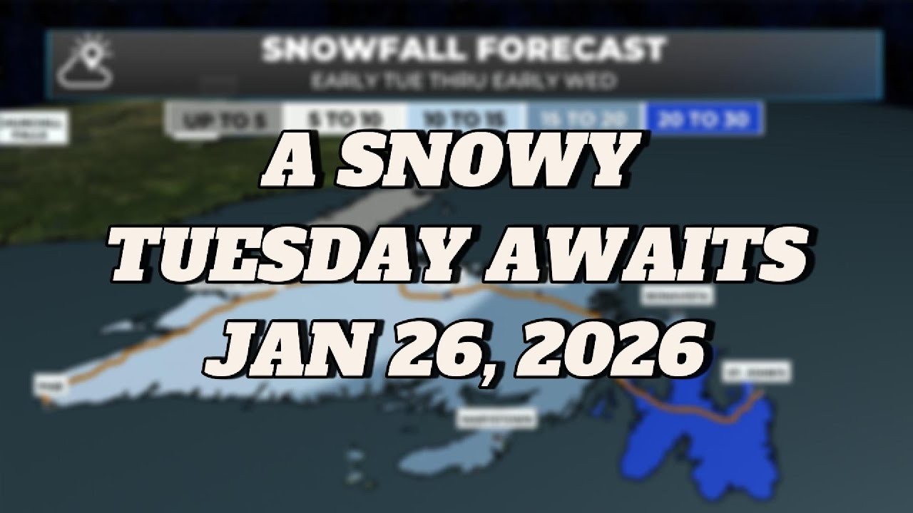 Another winter storm arrives Tuesday, brings snow and some wind into early Wednesday.
